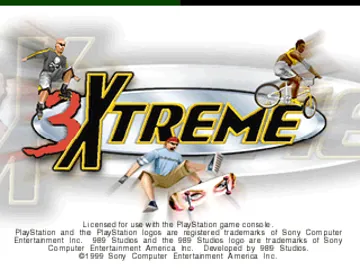 3Xtreme (US) screen shot title